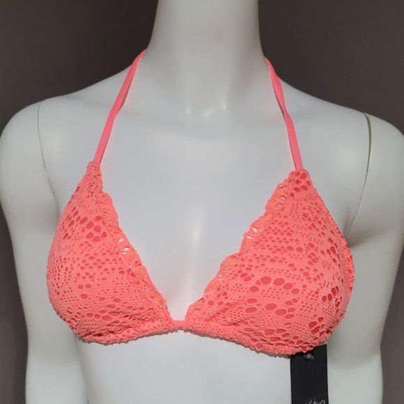 Mossimo Hot Melon Bikini Top Size XS - Picture 1 of 6